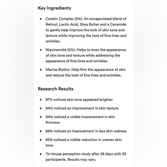 $6 🌙 PUR Ceretin Boost Age Defying Retinol Serum‎ 🆕 - Picture 7 of 7